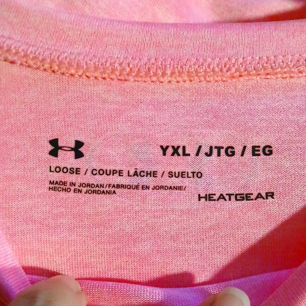 Hot PINK Under Armor top